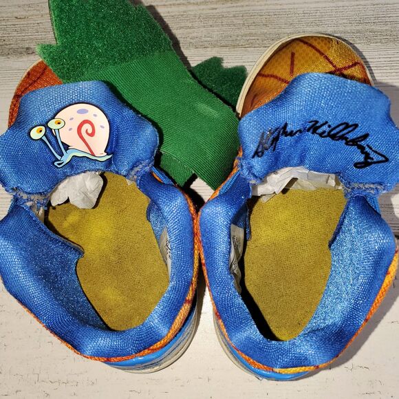 Nike Kyrie 5 SpongeBob SquarePants 'Pineapple House' (CN4490-800) Toddler Sz 7C - Picture 9 of 11